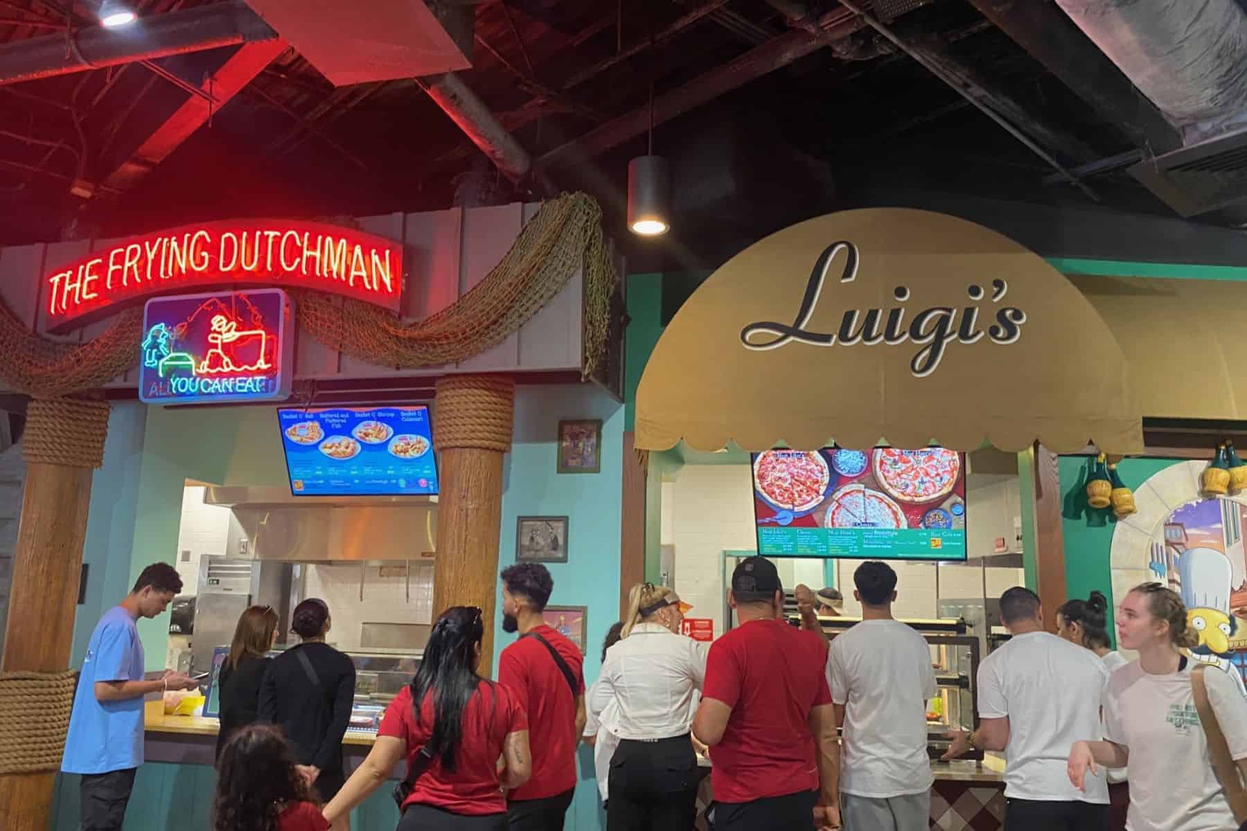 universal studios flying dutchman and luigis