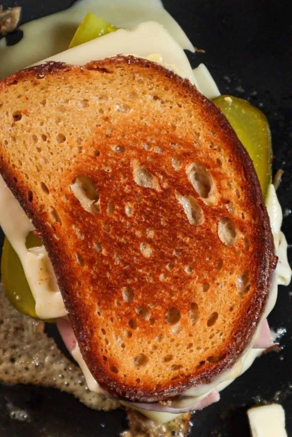 cuban grilled sandwich