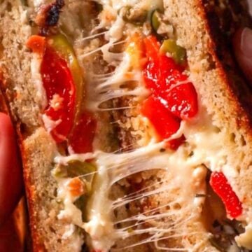 mediterranean grilled cheese