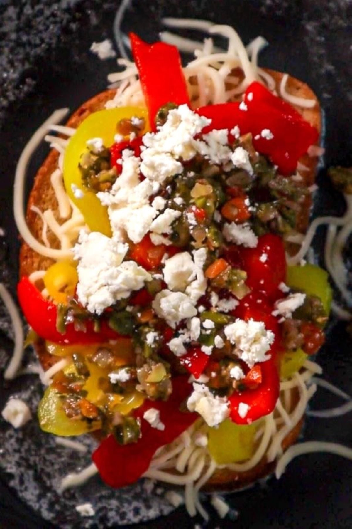 mediterranean grilled cheese ingredients