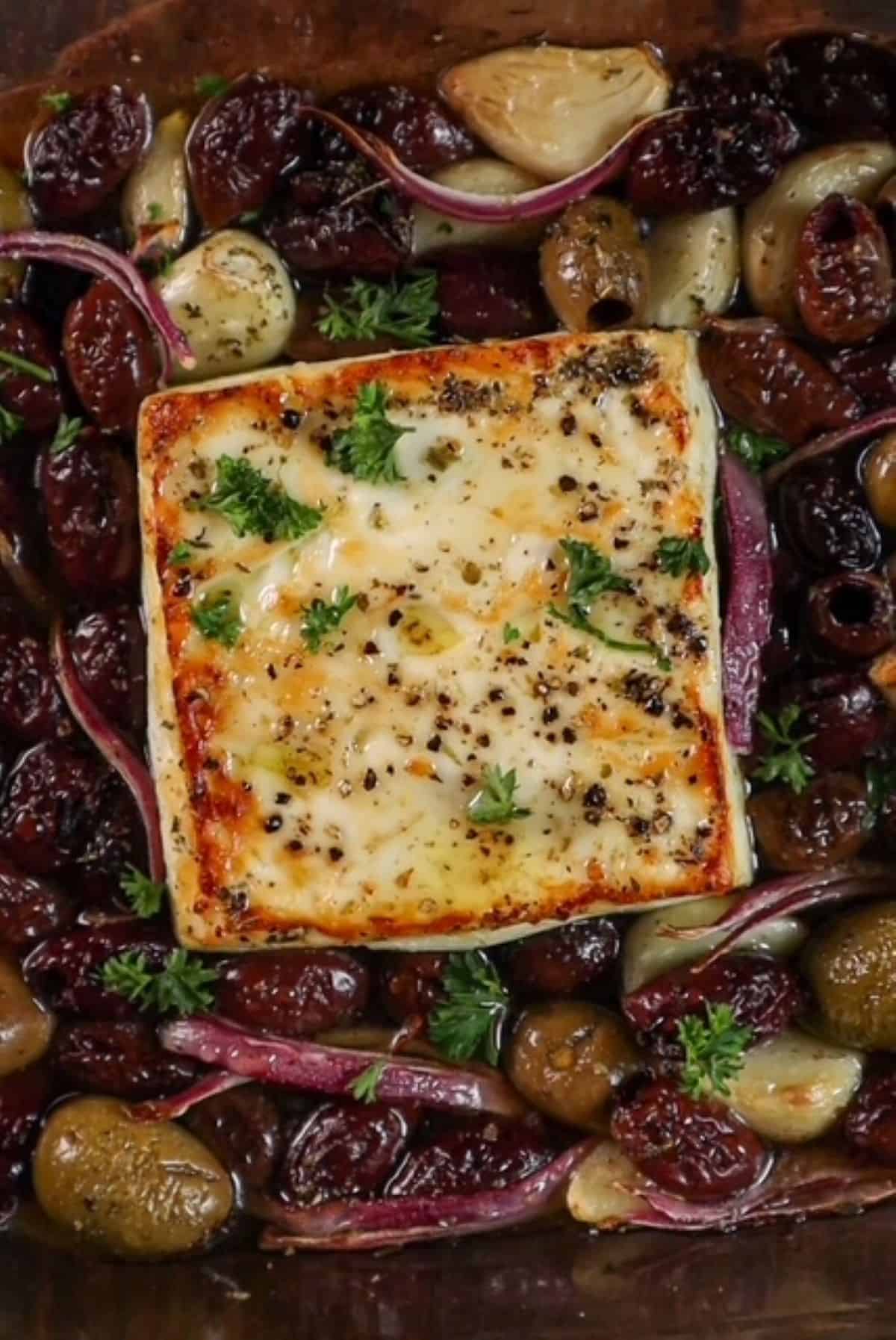 baked feta cheese