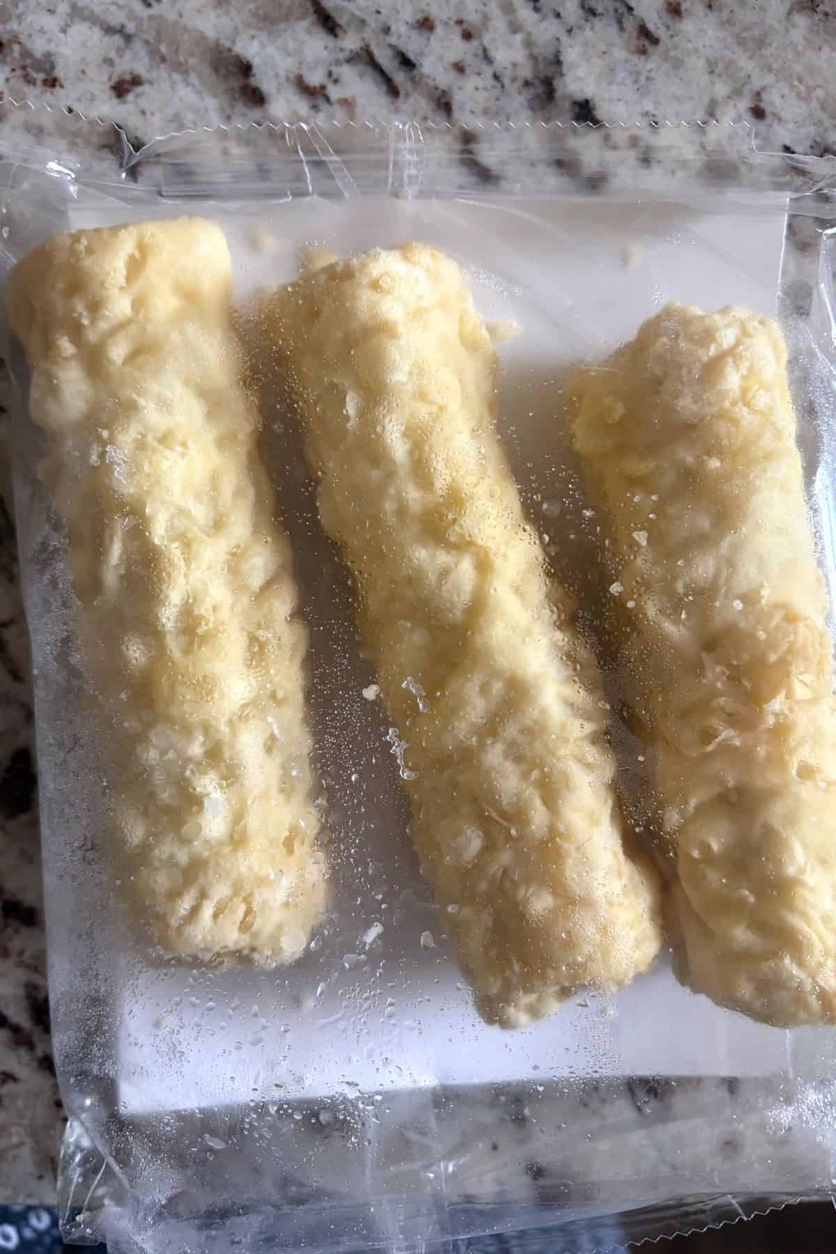 Feel Good Foods Gluten-Free Chicken Egg Rolls frozen in package