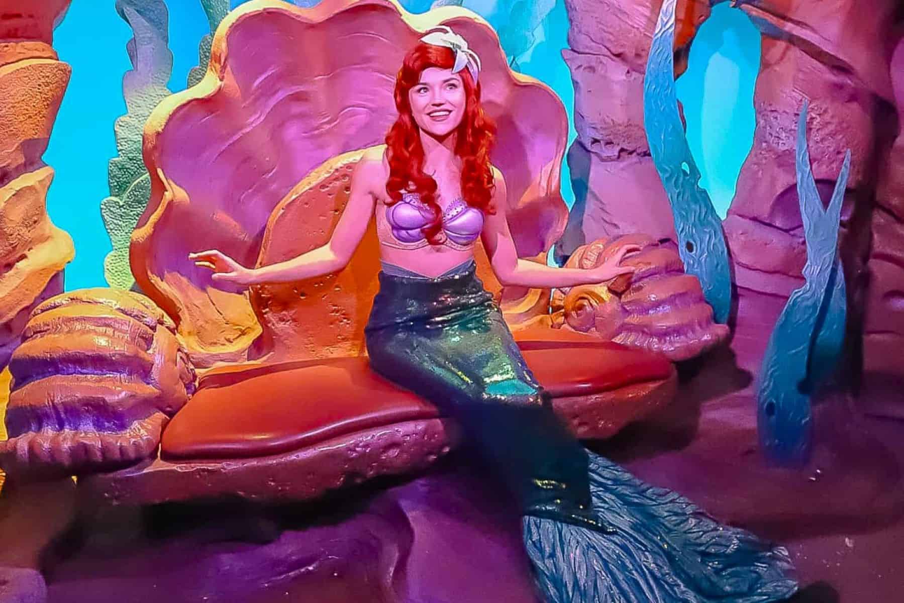 ariel meet and greet magic kingdom