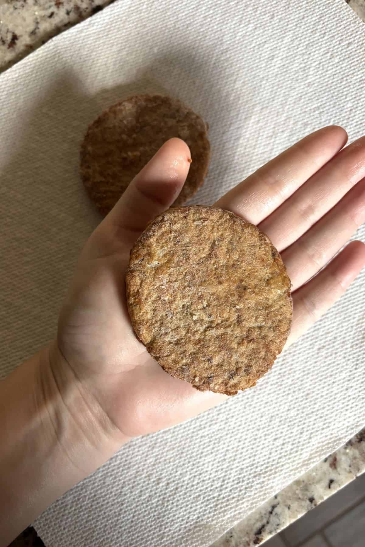 bettergoods Gluten Free Maple Chicken Sausage Patties size