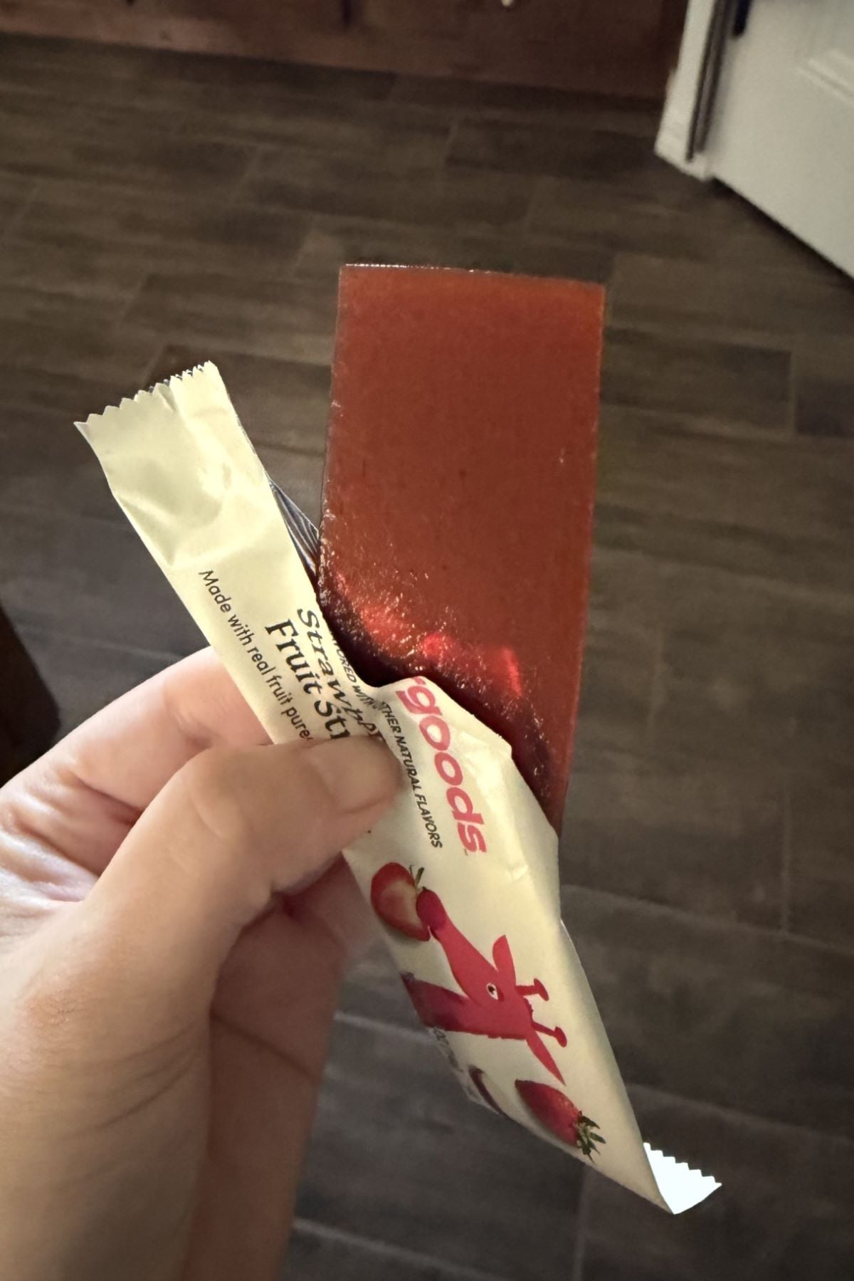 bettergoods Strawberry Fruit Strips texture