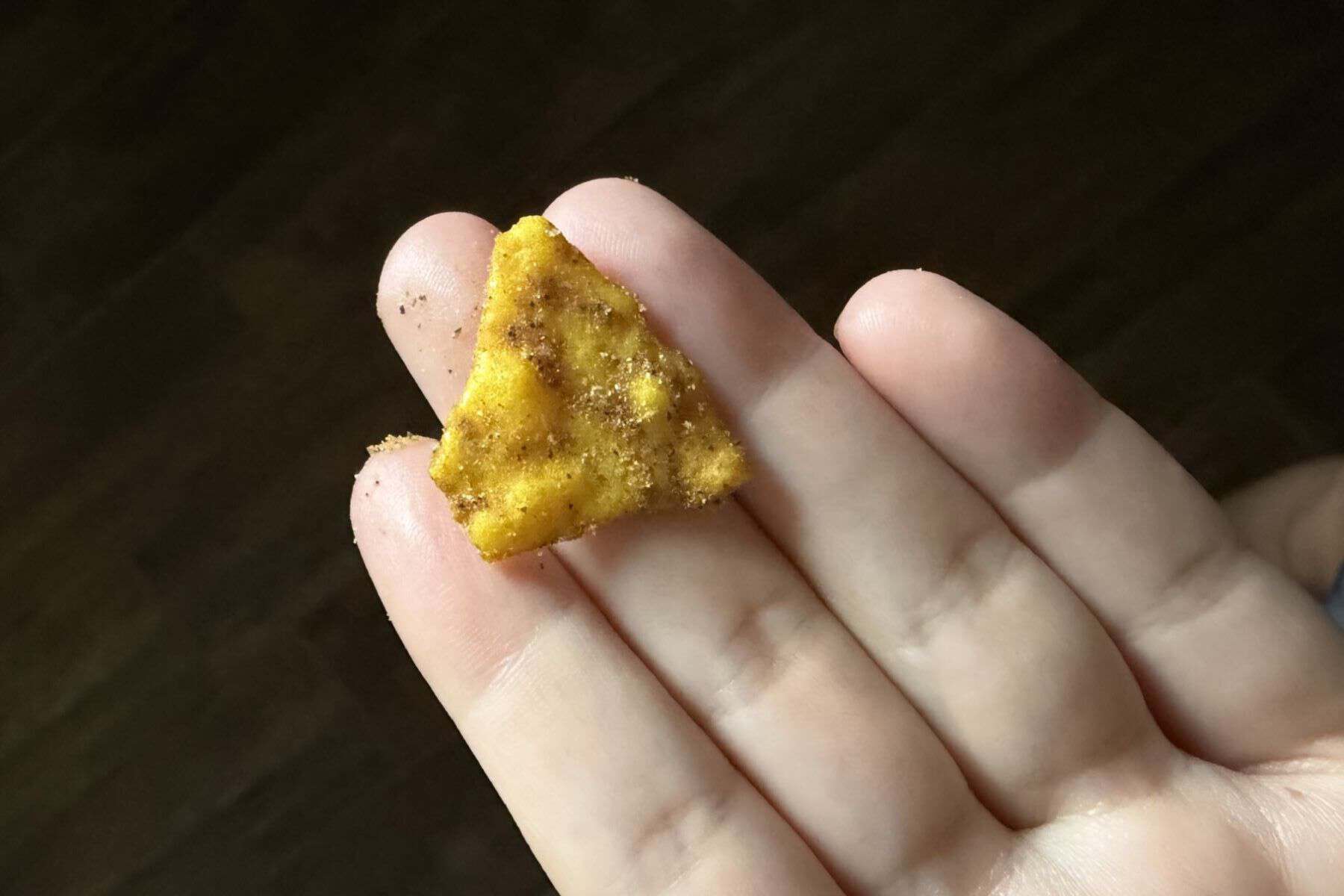 bettergoods Thai-Style Pineapple Fried Rice Cracker texture