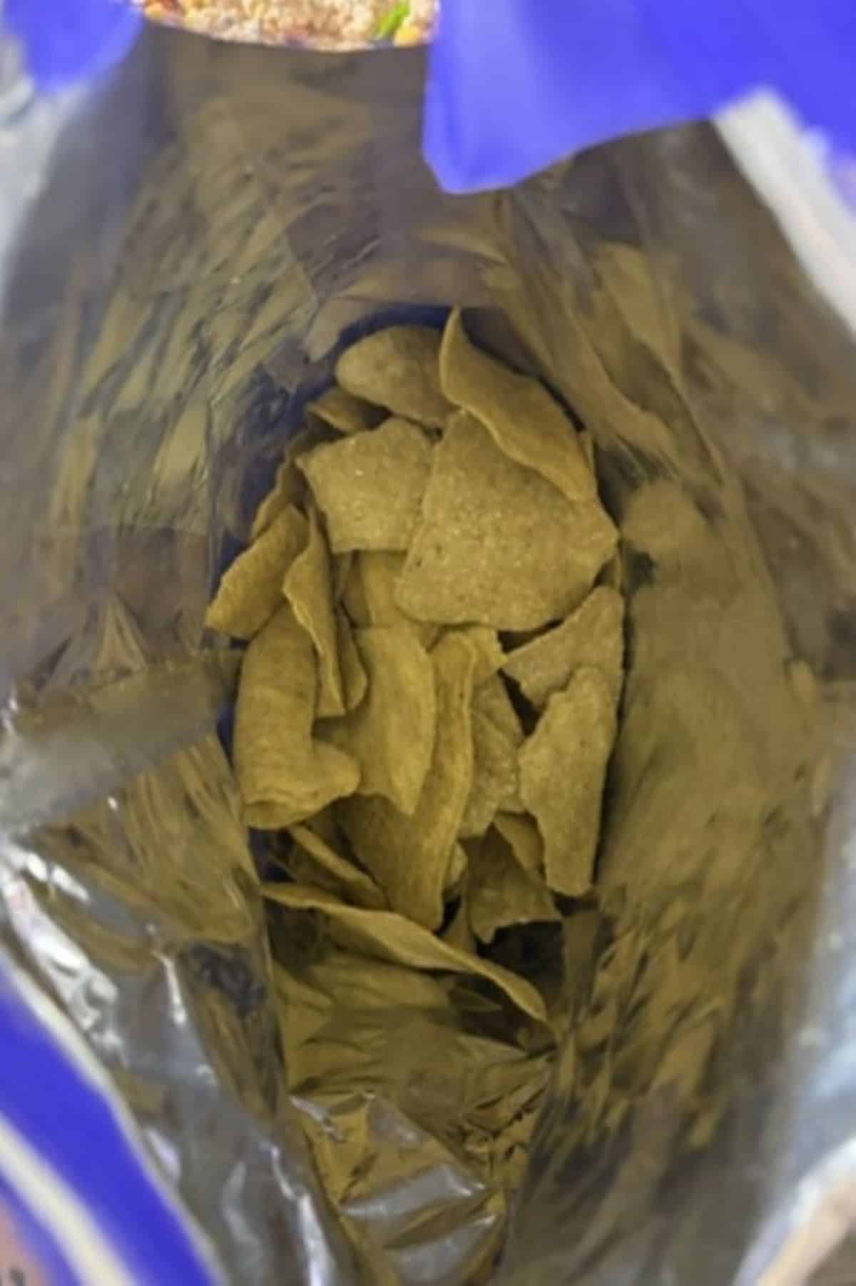 bettergoods guacamole flavored tortilla chips in bag