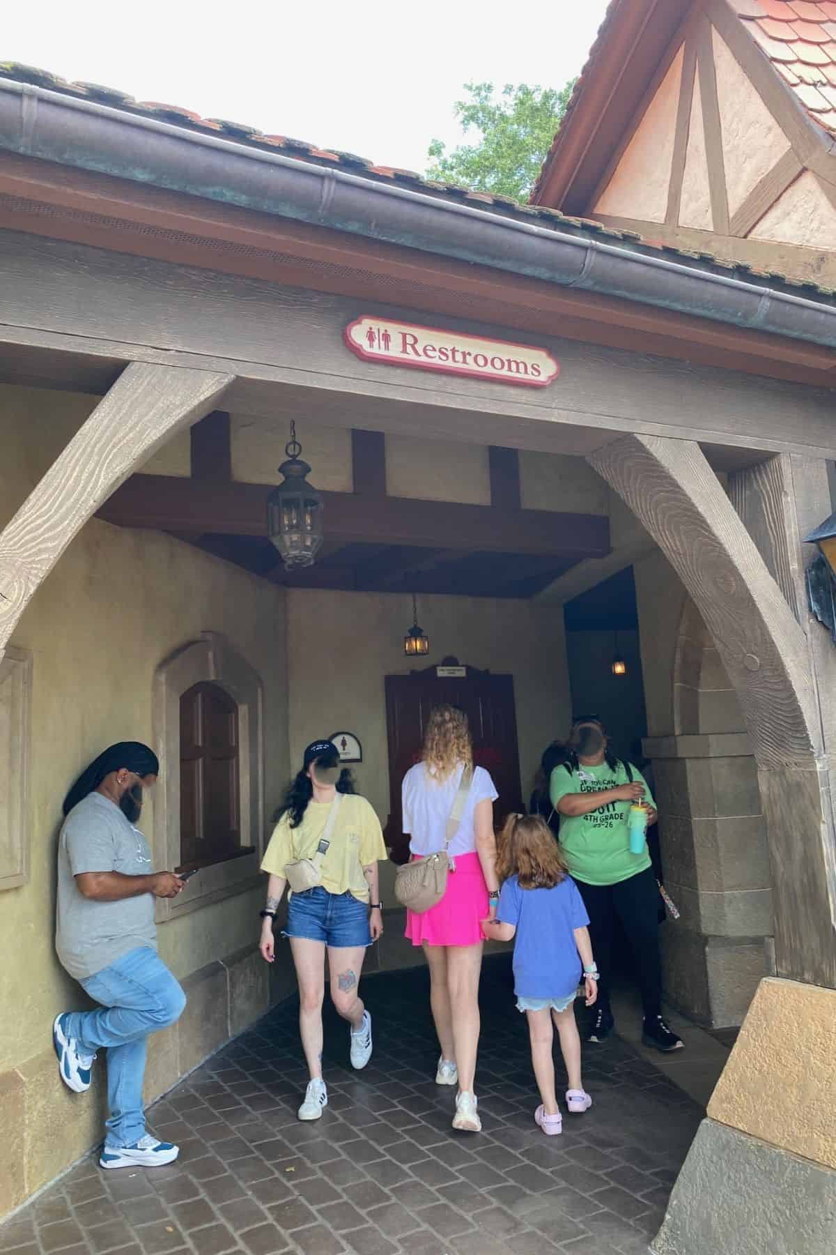 epcot restroom germany pavilion
