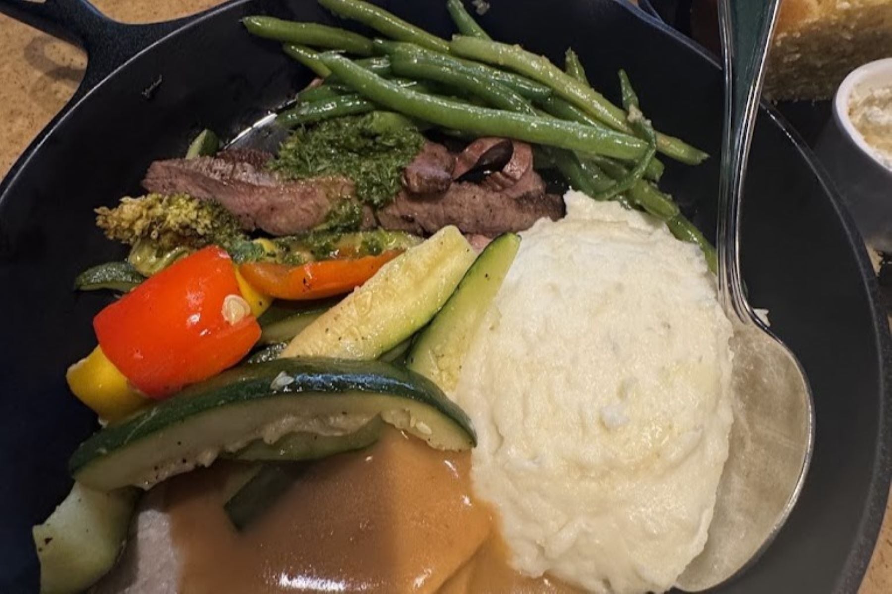 garden grill turkey and veggies