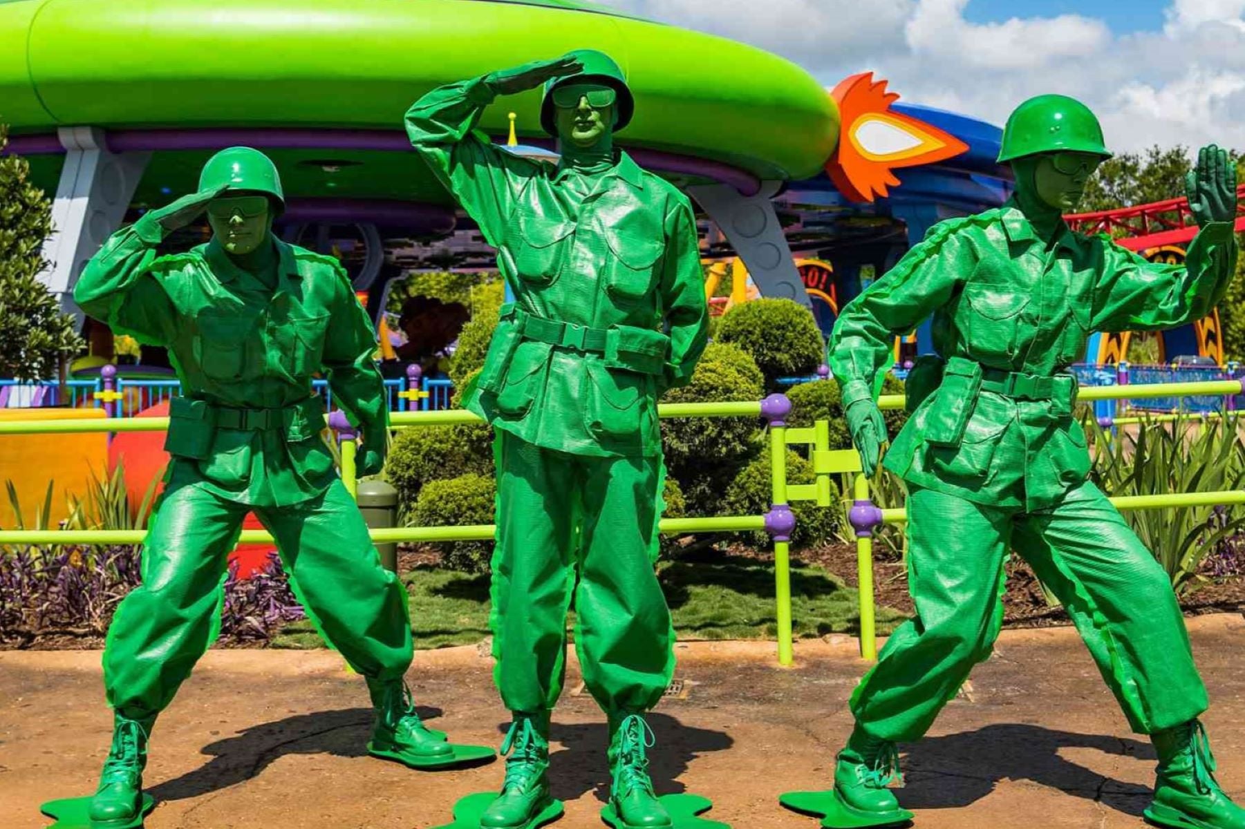 green army men hollywood studios