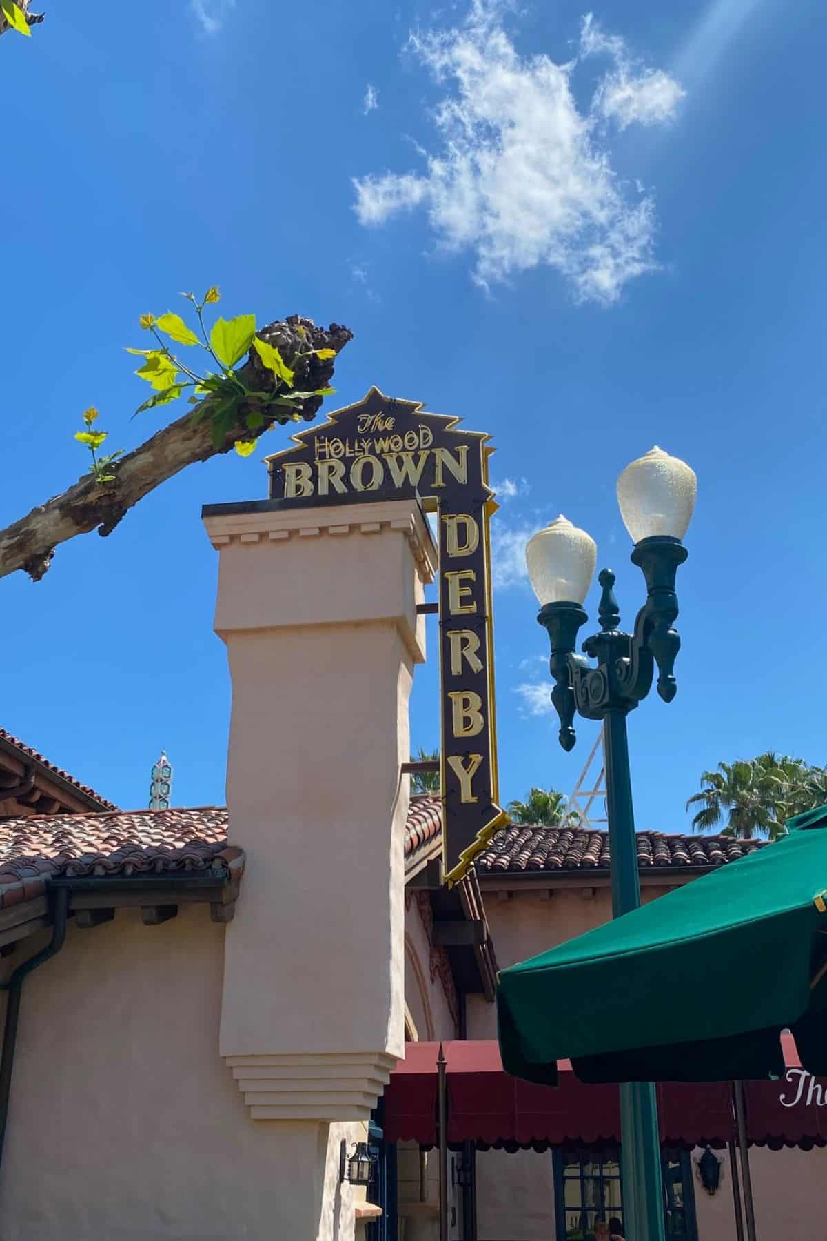 hollywood brown derby hollywood studios