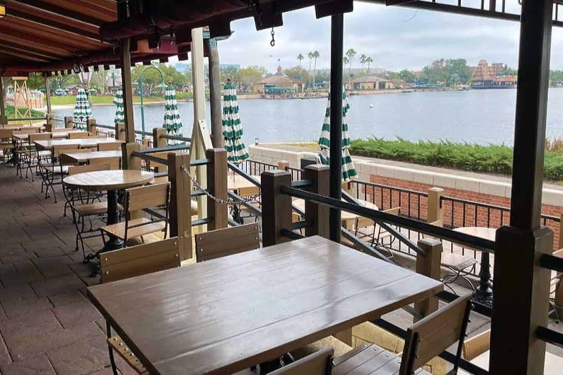 rose and crown dining room outdoor seating