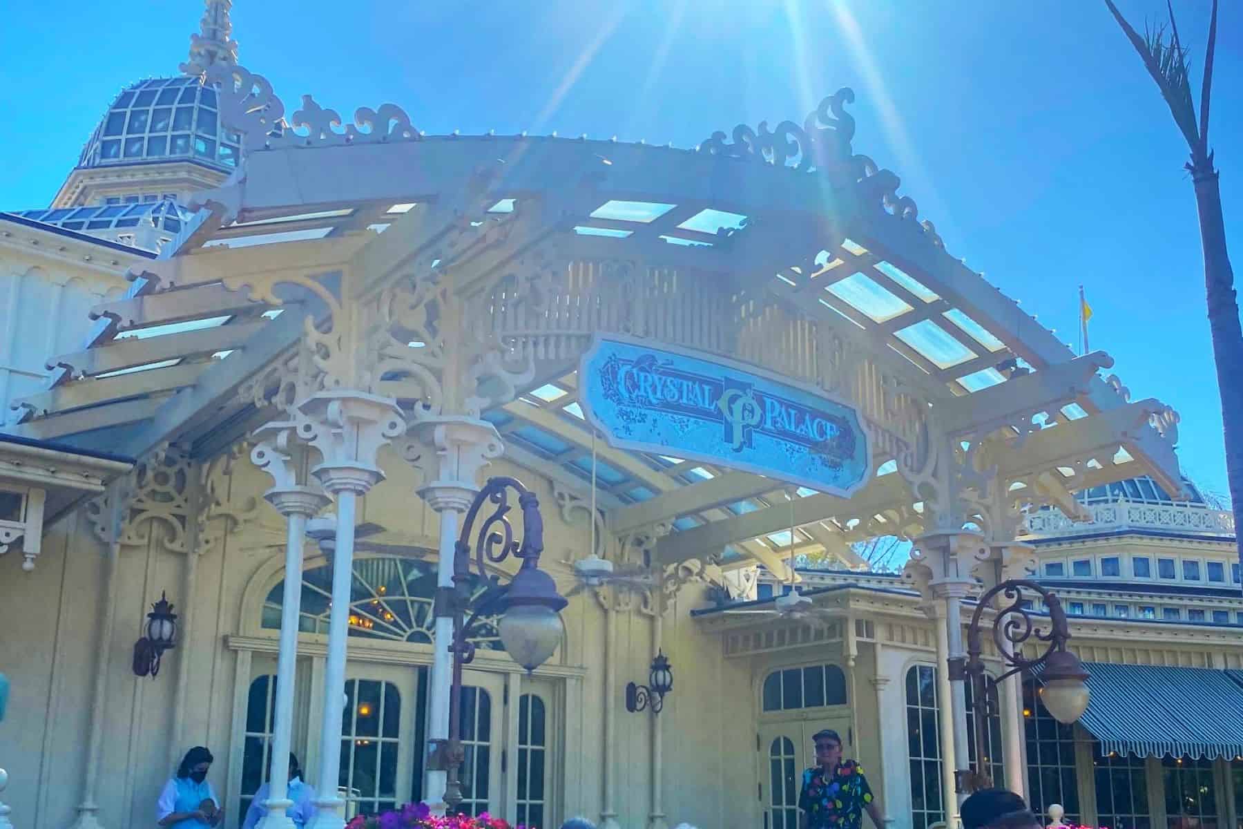 the crystal palace magic kingdom
