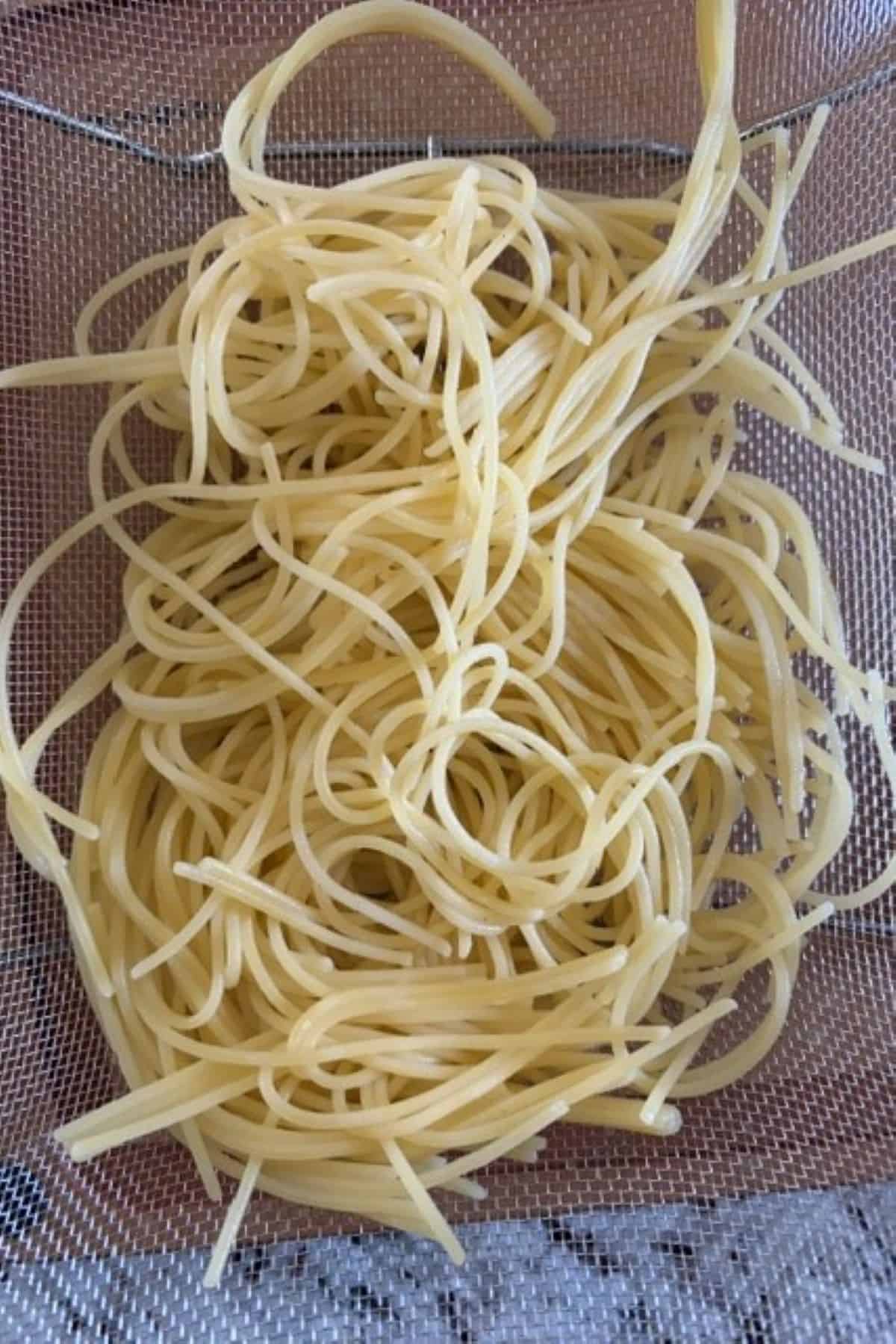 barilla gluten free spaghetti cooked