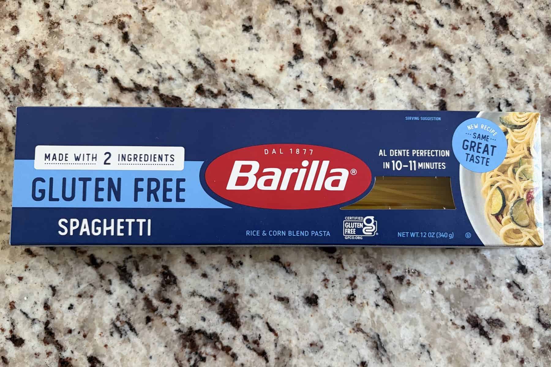 barilla gluten free spaghetti