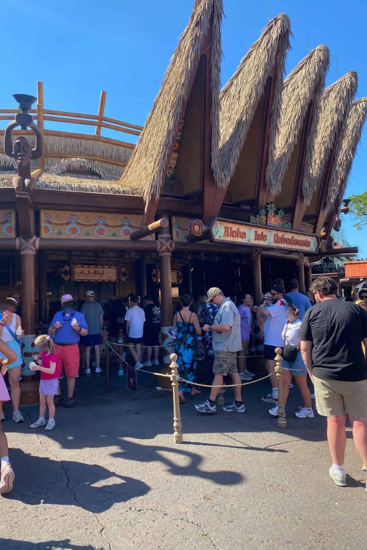 aloha isle refreshments magic kingdom