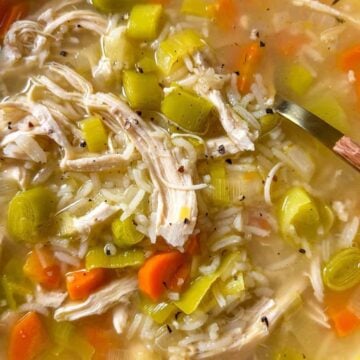chicken leek soup recipe