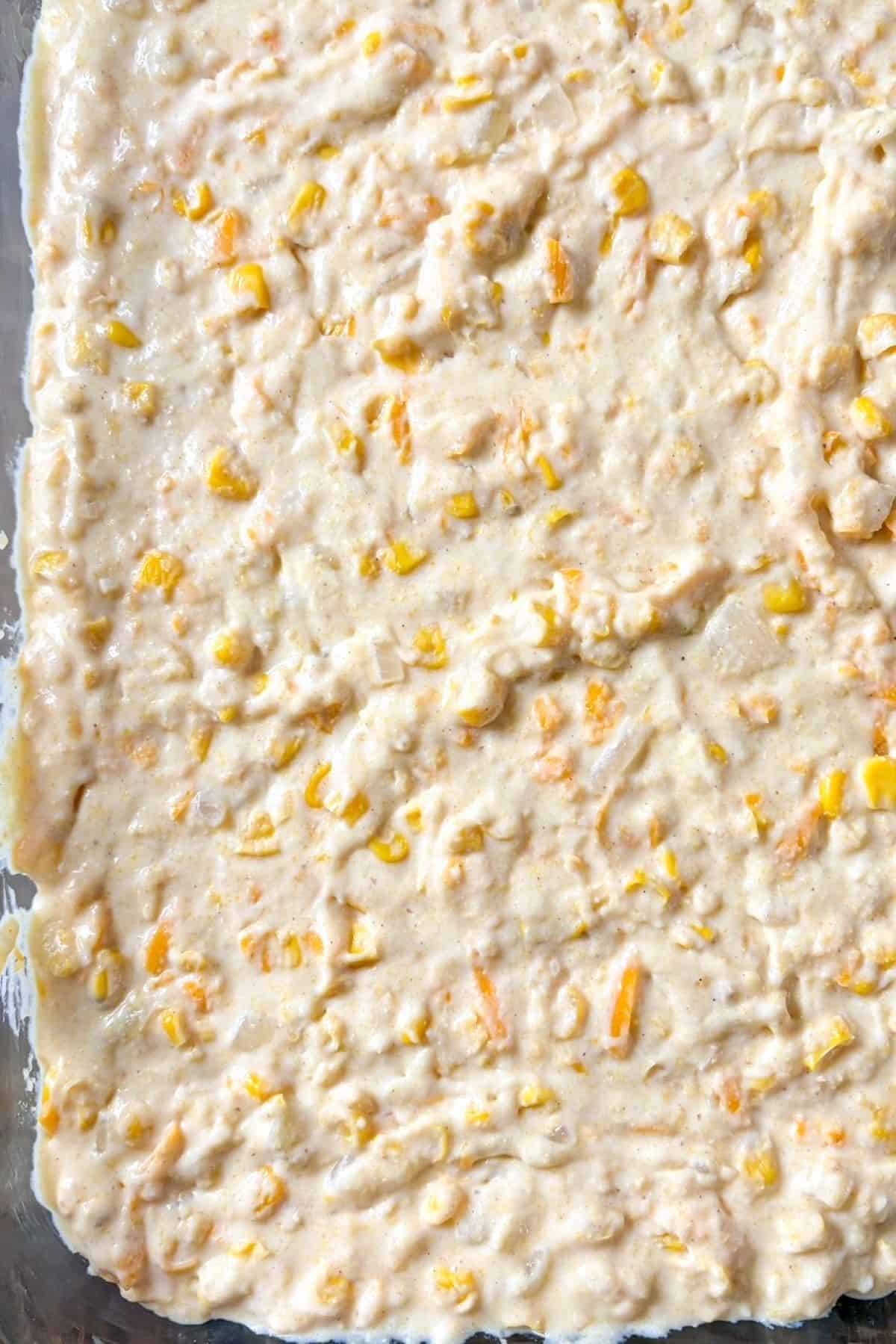 corn pudding batter