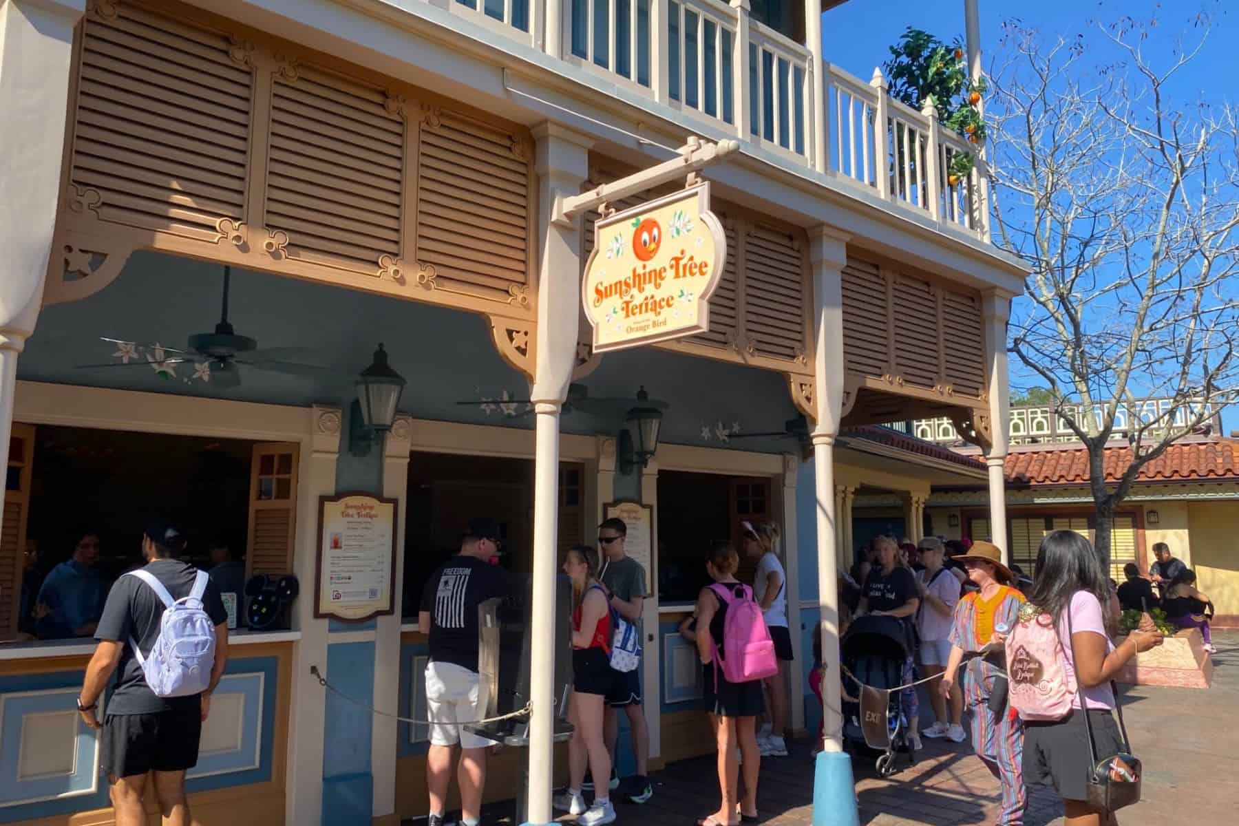 sunshine tree terrace magic kingdom